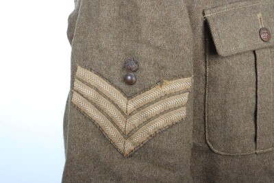WW1 British 02 Pattern Service Dress Tunic, Royal Engineers. - 8
