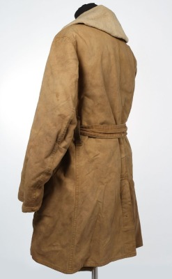 1930s French Mackinaw Fur Lined Coat. - 3