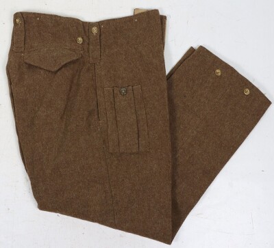 Rare Large Size 1940 Pattern British Battle Dress Trousers - 4