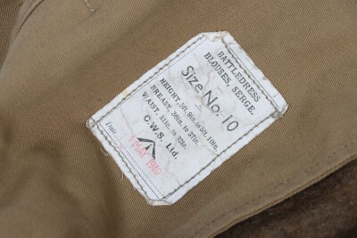 WW2 British 1937 Pattern Battle Dress Blouse - 3