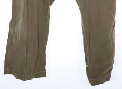 WW2 British ATS Combination Suit / Denim Overalls - 4
