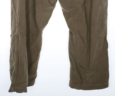 WW2 British ATS Combination Suit / Denim Overalls - 7