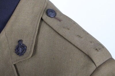 WW2 British Royal Army Chaplains Department Officers Service Dress Tunic - 4