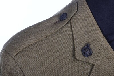 WW2 British Royal Army Chaplains Department Officers Service Dress Tunic - 5