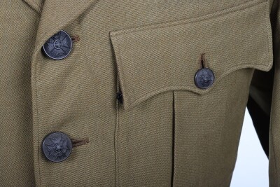 WW2 British Royal Army Chaplains Department Officers Service Dress Tunic - 6