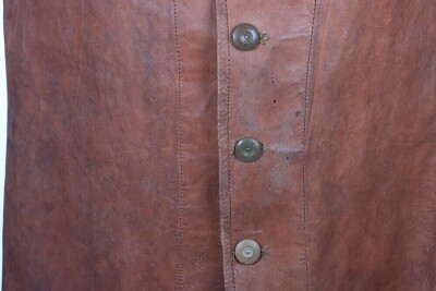 British 1942 ATS Leather Jerkin - 6