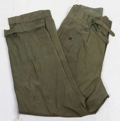 WW2 British Jungle Greens Tunic and Trousers - 8