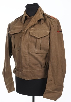 WW2 Royal Artillery 13th Corps Officers Battle Dress Blouse