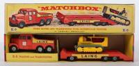 Matchbox Kingsize K-8 Tractor and Transporter ‘Laing’