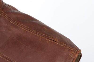 WW2 British 1941 Dated Leather Jerkin - 5