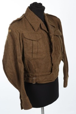 Scarce WW2 Ulster Home Guard 'Down' Officers Battle Dress Blouse - 2