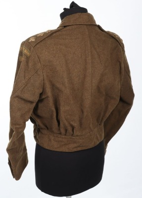Scarce WW2 Ulster Home Guard 'Down' Officers Battle Dress Blouse - 4