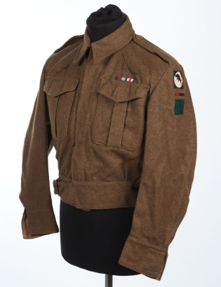 WW2 Royal Artillery 30 Corps Battle Dress Blouse