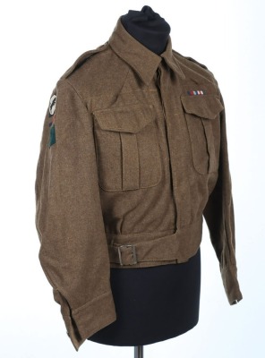 WW2 Royal Artillery 30 Corps Battle Dress Blouse - 2