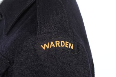 WW2 British Civil Defence Wardens Battle Dress Blouse - 4
