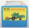 Matchbox Kingsize K-9 CLAAS Combine Harvester - 2