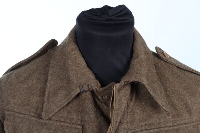 WW2 British Royal Electrical and Mechanical Engineers Anti-Aircraft Command Battle Dress Blouse - 7