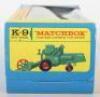 Matchbox Kingsize K-9 CLAAS Combine Harvester - 4