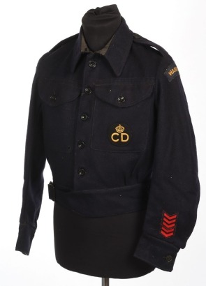WW2 Civil Defence ARP Wardens Blouse, 'ARP Pattern 57'.