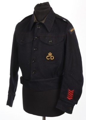 WW2 Civil Defence ARP Wardens Blouse, 'ARP Pattern 57'.