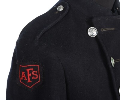 WW2 British Auxiliary/National Fire Service Tunic. - 7