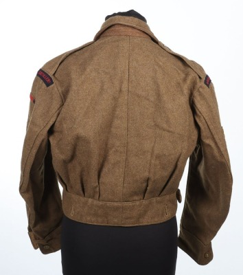 WW2 British Austerity Pattern Battle Dress Blouse, Royal Artillery. - 3
