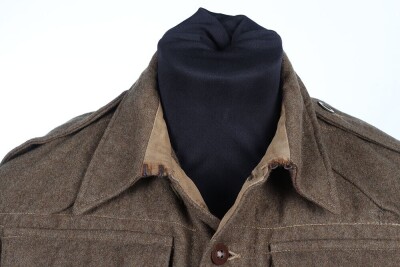 WW2 British Austerity Pattern Battle Dress Blouse, Royal Artillery. - 6