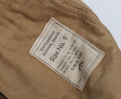 WW2 British Austerity Pattern Battle Dress Blouse, Royal Artillery. - 8