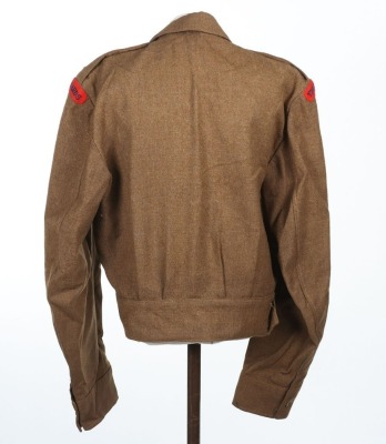 WW2 British Battle Dress Blouse, The Life Guards, 1st Corps. - 3