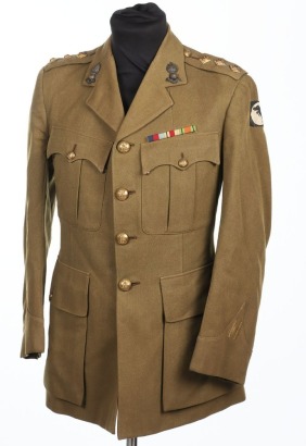 WW2 British Officers Service Dress Tunic, 30 Corps Royal Artillery.