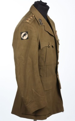 WW2 British Officers Service Dress Tunic, 30 Corps Royal Artillery. - 2