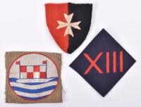 3x Royal Artillery Formation Signs