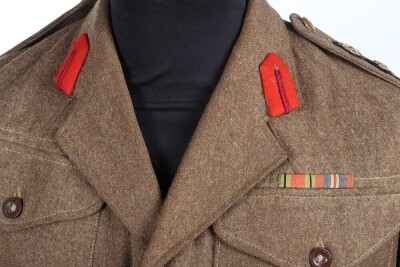 WW2 British Royal Electrical and Mechanical Engineers (REME) Colonels Battle Dress Blouse - 6