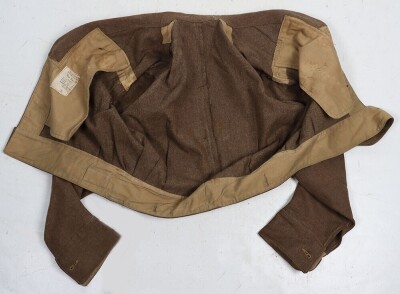 WW2 British Royal Electrical and Mechanical Engineers (REME) Colonels Battle Dress Blouse - 7