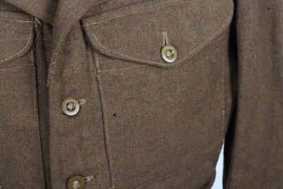 WW2 British Austerity Battle Dress Blouse, REME, Captain. - 7