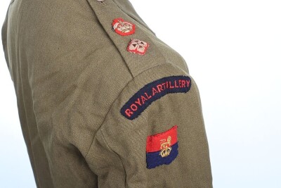 WW2 Royal Artillery Lieutenant Colonels Private Purchase Battle Dress Blouse. - 4