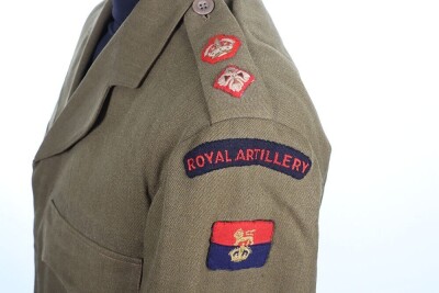 WW2 Royal Artillery Lieutenant Colonels Private Purchase Battle Dress Blouse. - 5