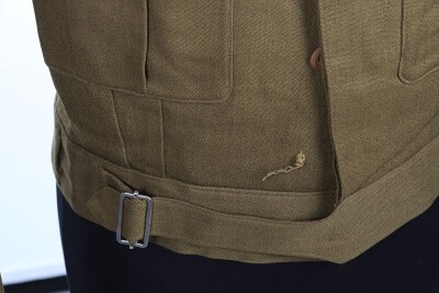 WW2 Royal Artillery Lieutenant Colonels Private Purchase Battle Dress Blouse. - 6