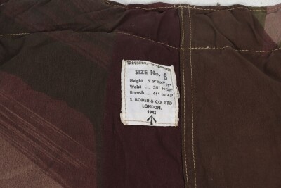 WW2 Camouflaged Windproof Smock Trousers - 4