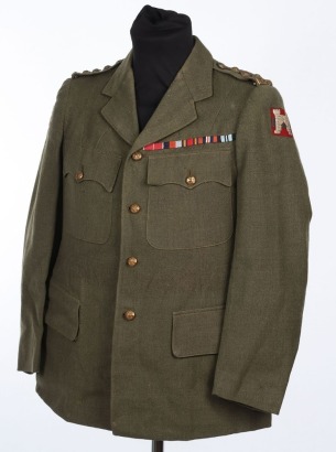 WW2 Women's Auxiliary Corps India Officers Tunic