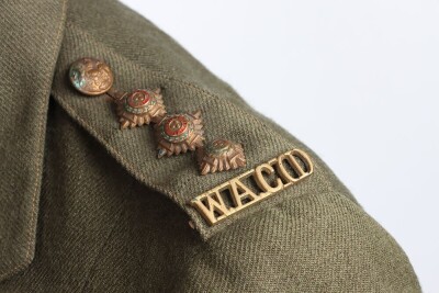 WW2 Women's Auxiliary Corps India Officers Tunic - 4