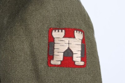 WW2 Women's Auxiliary Corps India Officers Tunic - 5