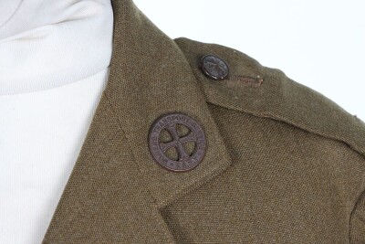 WW2 Women's Transport Service FANY Officers Service Dress Tunic - 4