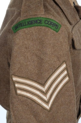 WW2 British Intelligence Corps Battle Dress Blouse - 5