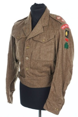 WW2 Royal Irish Fusiliers 78th Infantry Division Officers Battle Dress Blouse