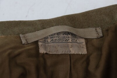 WW2 Argyll & Sutherland Highlanders Officers Service Dress Doublet - 9