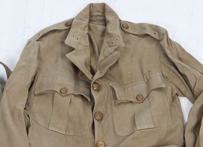WW2 British Officers Khaki Drill Tunics and KD Trousers. - 3