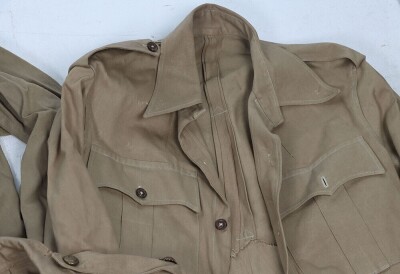 WW2 British Officers Khaki Drill Tunics and KD Trousers. - 4