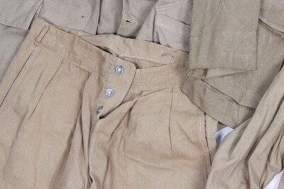 WW2 British Officers Khaki Drill Tunics and KD Trousers. - 5