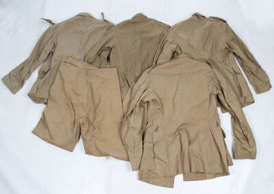 WW2 British Officers Khaki Drill Tunics and KD Trousers. - 7